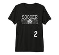 Number 2 Soccer Mom Mothers Day 20 T-Shirt - Streetwear Style for Adults - T-Shirt, Sweatshirt, Hoodie