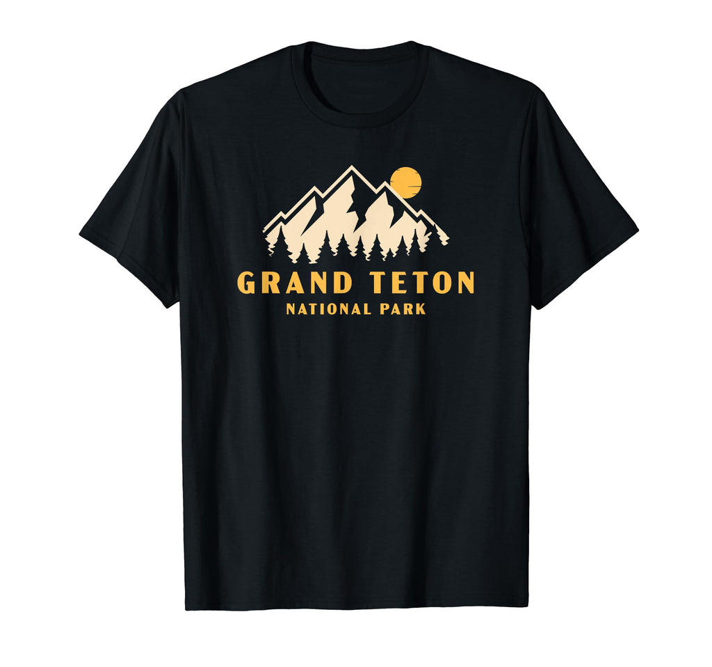 Grand Teton National Park Wyoming Mens T-Shirt - Graphic Print Men Women - T-Shirt, Sweatshirt, Hoodie