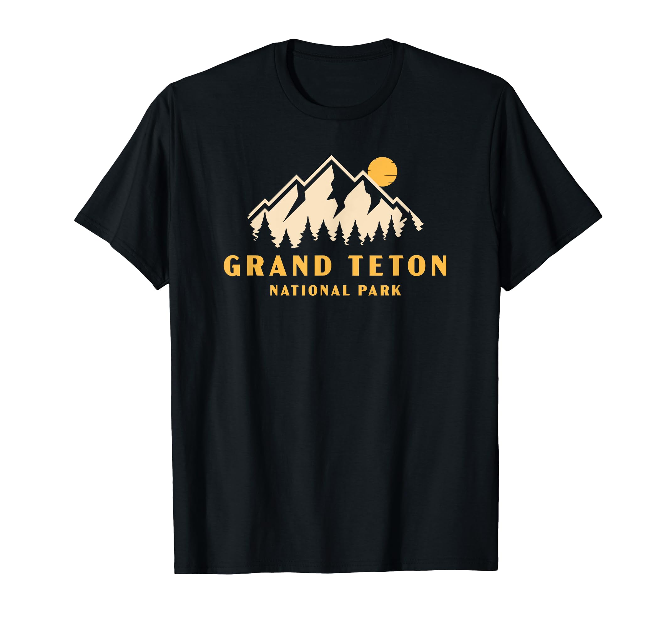 Grand Teton National Park Wyoming Mens T-Shirt - Graphic Print Men Women - T-Shirt, Sweatshirt, Hoodie