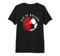 Dad Ballers Father Son Basketball Soccer T-Shirt - Novelty Apparel Unisex - T-Shirt, Sweatshirt, Hoodie