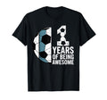 11 Years Being Awesome Soccer Lover T-Shirt - Aesthetic Graphic Unisex - T-Shirt, Sweatshirt, Hoodie