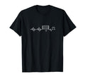 Soccer Player Heartbeat Funny Soccer T-Shirt - Streetwear Style Men Women - T-Shirt, Sweatshirt, Hoodie