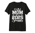 Proud Mom 2025 Senior Soccer Graduation T-Shirt - Unique Graphic Unisex - T-Shirt, Sweatshirt, Hoodie