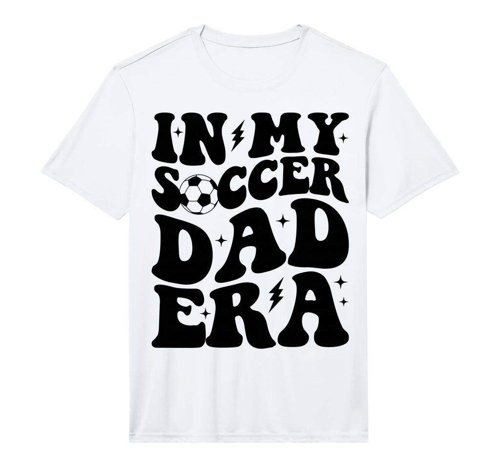 Groovy My Soccer Dad Era Performance T-Shirt - Fun Novelty Design Unisex - T-Shirt, Sweatshirt, Hoodie