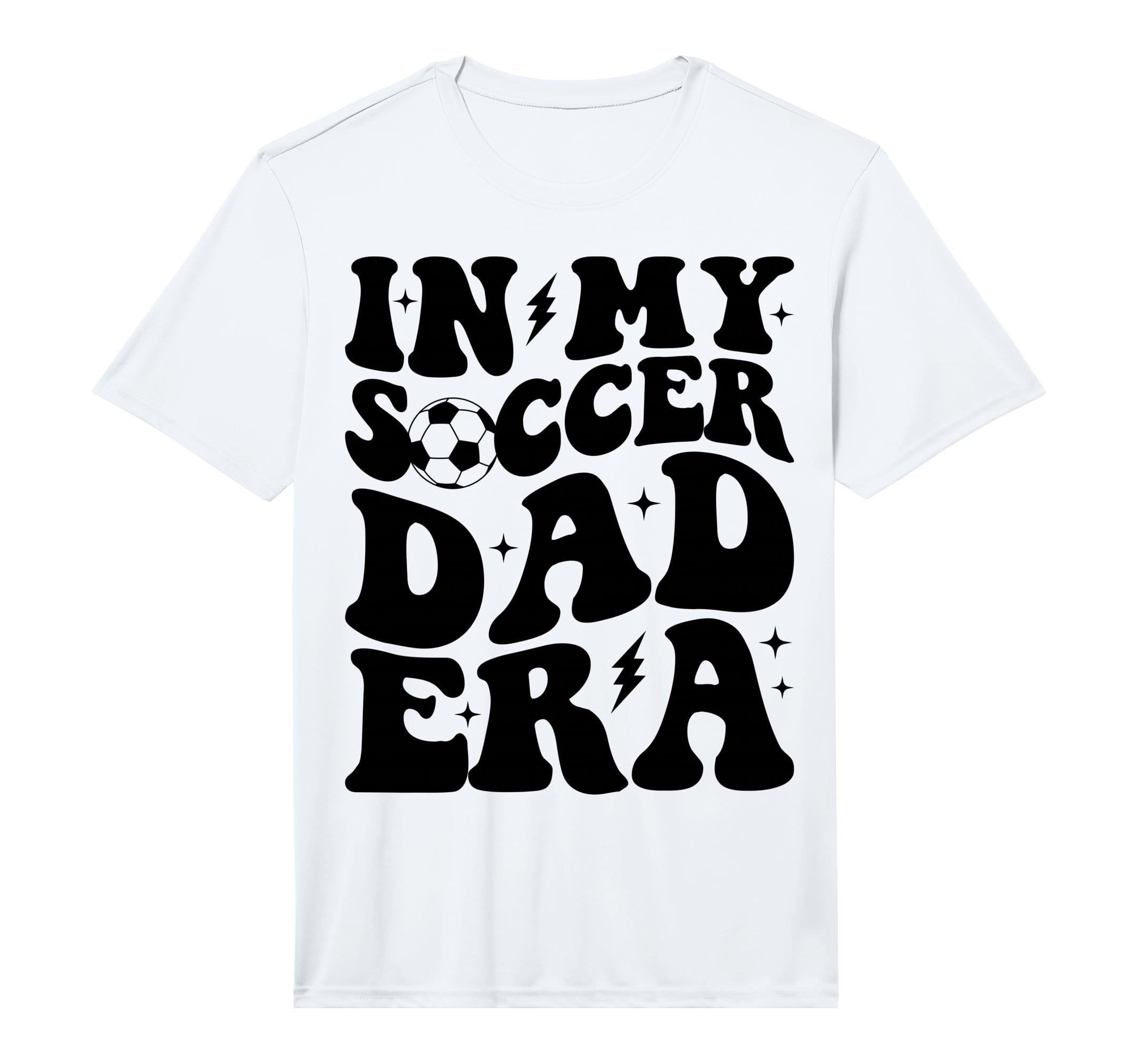 Groovy My Soccer Dad Era Performance T-Shirt - Custom Art Print Unisex - T-Shirt, Sweatshirt, Hoodie