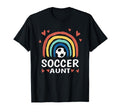 Leopard Rainbow Soccer Player Family T-Shirt - Custom Art Print Unisex - T-Shirt, Sweatshirt, Hoodie