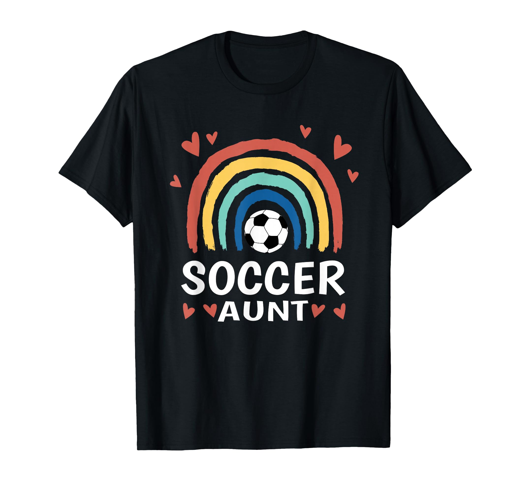 Leopard Rainbow Soccer Player Family T-Shirt - Custom Art Print Unisex - T-Shirt, Sweatshirt, Hoodie