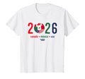 Superfan 2026 Canada Mexico Usa Soccer T-Shirt - Fun Novelty Design Unisex - T-Shirt, Sweatshirt, Hoodie