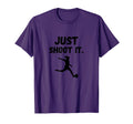 Soccer Player Just Shoot It Footballer T-Shirt - Unique Graphic Men Women - T-Shirt, Sweatshirt, Hoodie
