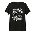 My Heart Is That Field Soccer T-Shirt - Aesthetic Graphic for Adults - T-Shirt, Sweatshirt, Hoodie