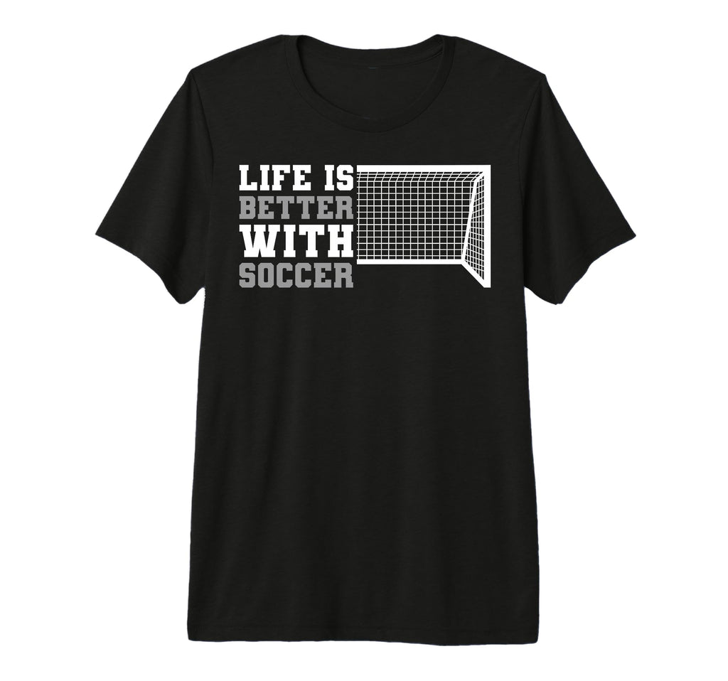 Sport Better Soccer Funny Tri Blend T-Shirt - Novelty Apparel Men Women - T-Shirt, Sweatshirt, Hoodie