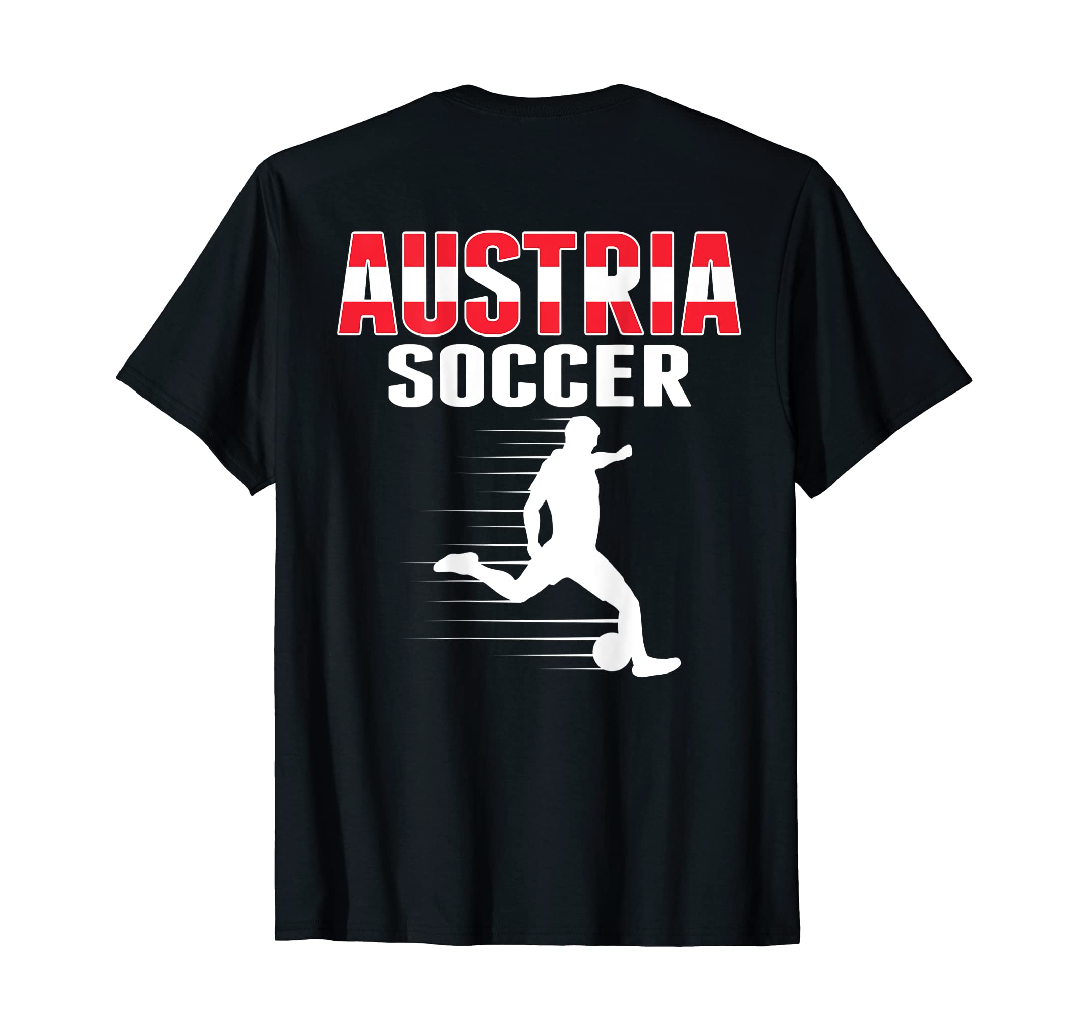 Austria Soccer Lovers Jersey Proud T-Shirt - Custom Art Print Men Women - T-Shirt, Sweatshirt, Hoodie