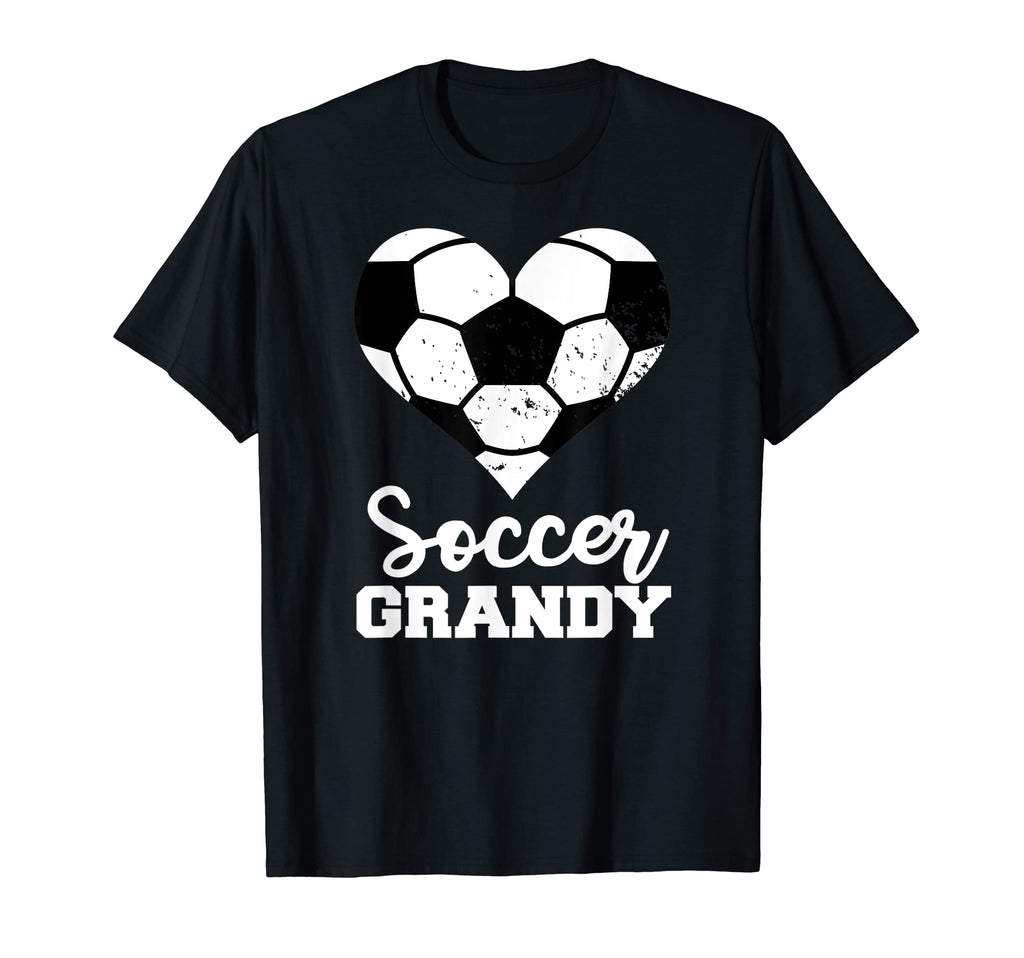 Soccer Grandy Funny Soccer Heart Grandma T-Shirt - Graphic Print Men Women - T-Shirt, Sweatshirt, Hoodie