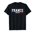 France Flag Soccer Football World T-Shirt - Custom Art Print for Adults - T-Shirt, Sweatshirt, Hoodie