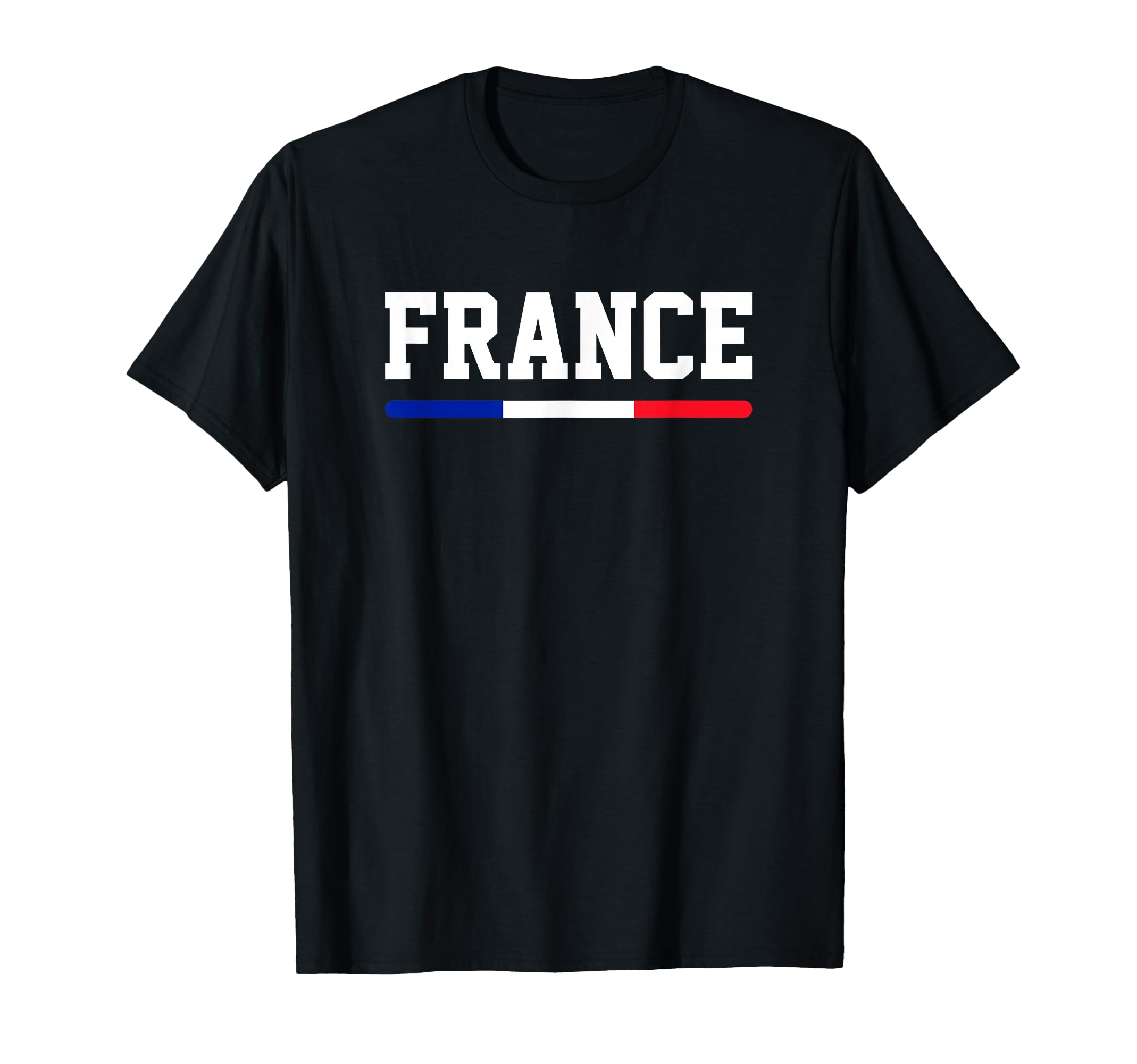 France Flag Soccer Football World T-Shirt - Custom Art Print for Adults - T-Shirt, Sweatshirt, Hoodie