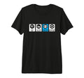 Eat Sleep Soccer Repeat Tri Blend T-Shirt - Aesthetic Graphic Unisex - T-Shirt, Sweatshirt, Hoodie