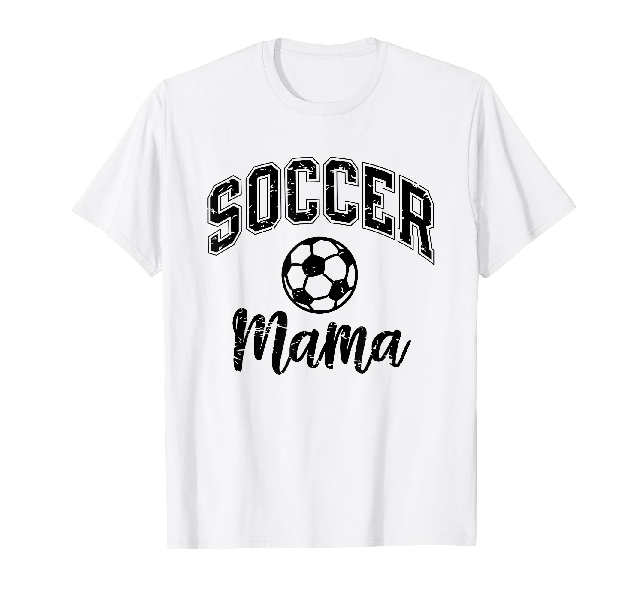 Soccer Mom Life Distressed T-Shirt - Streetwear Style Unisex - T-Shirt, Sweatshirt, Hoodie