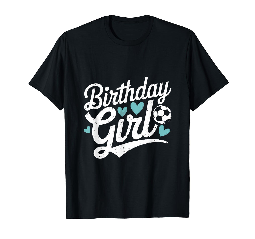 Birthday Soccer Hearts Fun Celebration T-Shirt - Graphic Print for Adults - T-Shirt, Sweatshirt, Hoodie