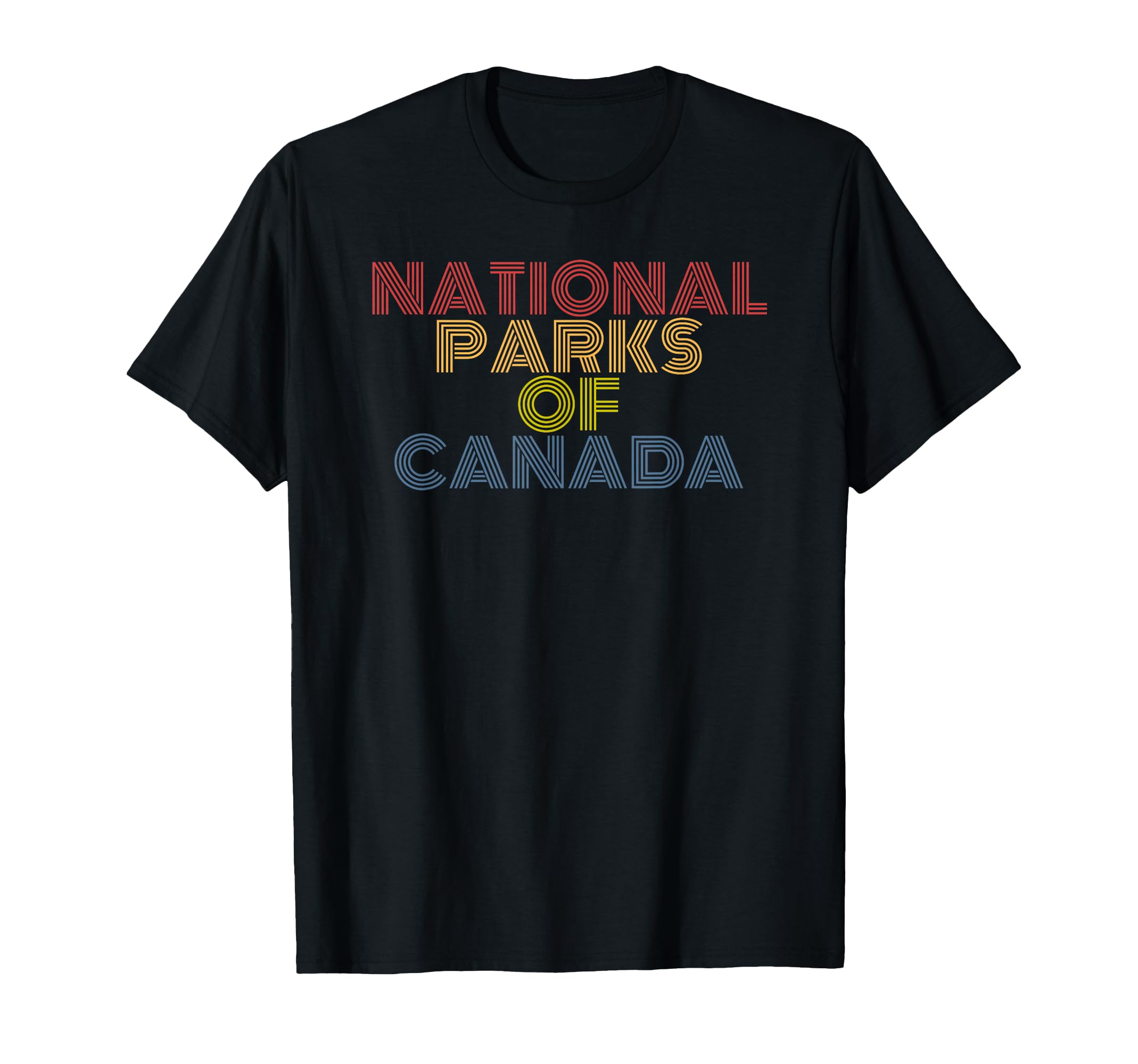 National Parks Canada 70S T-Shirt - Aesthetic Graphic Men Women - T-Shirt, Sweatshirt, Hoodie