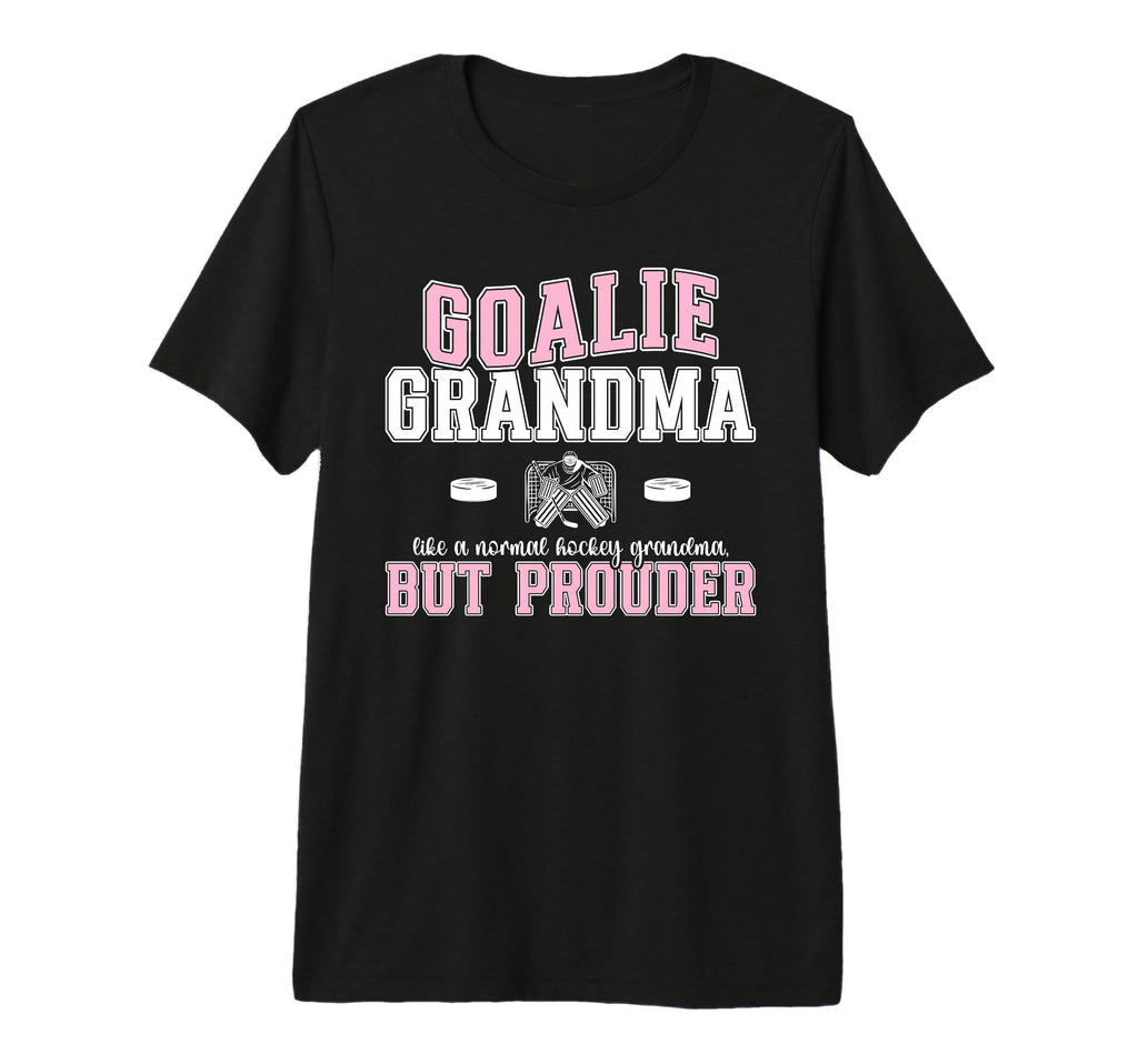 Hockey Goalie Grandma Hockey Keeper T-Shirt - Custom Art Print Men Women - T-Shirt, Sweatshirt, Hoodie