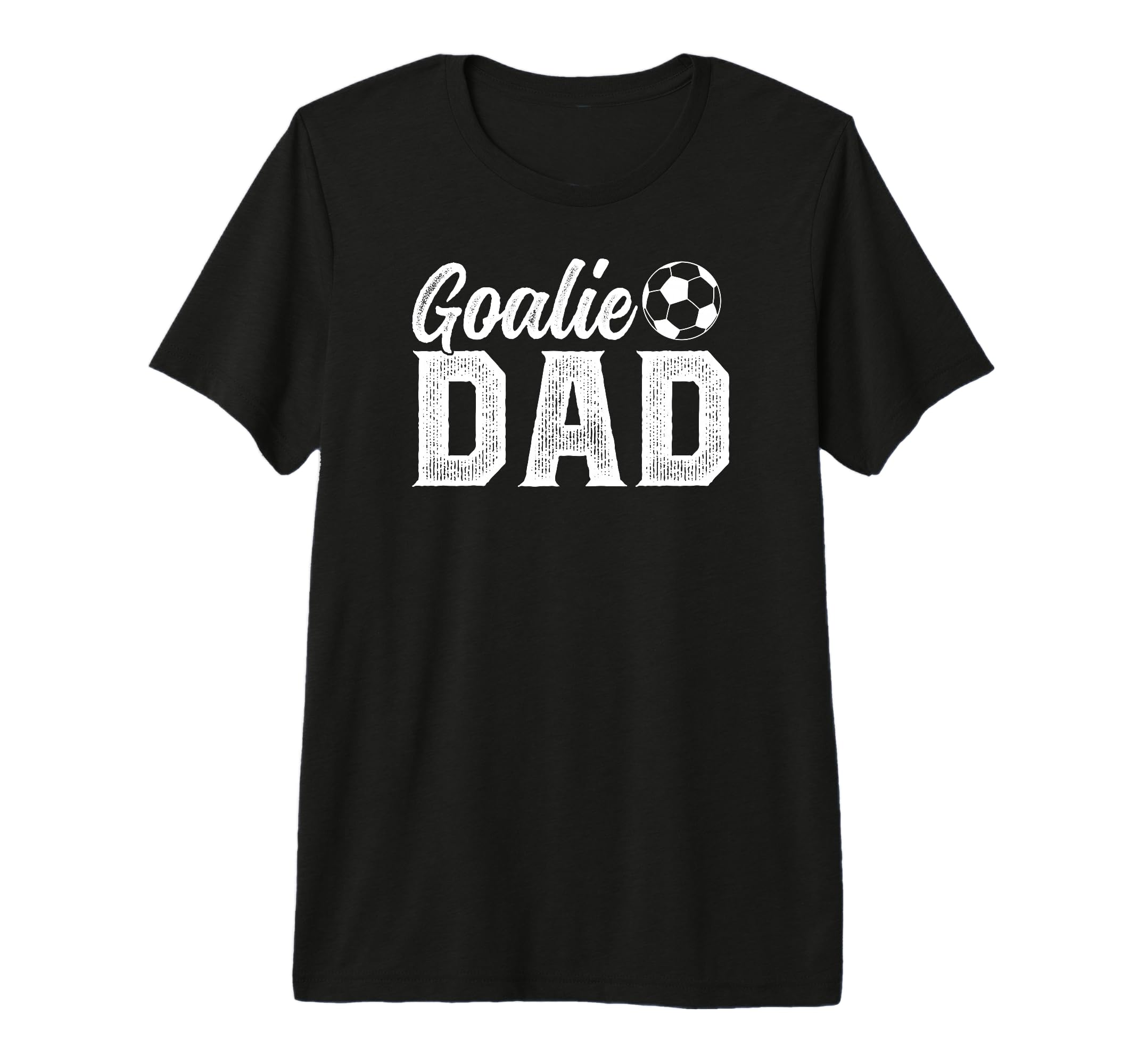 Mens Soccer Goalie Dad Proud Dad T-Shirt - Minimalist Print Men Women - T-Shirt, Sweatshirt, Hoodie