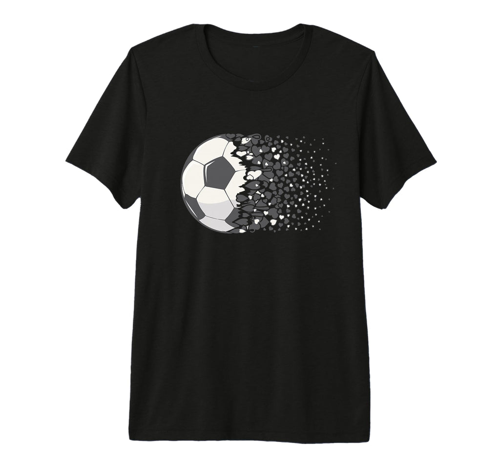 Soccer Ball Soccer Heart Soccer Player T-Shirt - Minimalist Print Unisex - T-Shirt, Sweatshirt, Hoodie