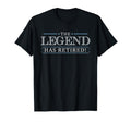 Retirement Gift Legend Has Retired Boss T-Shirt - Graphic Print for Adults - T-Shirt, Sweatshirt, Hoodie
