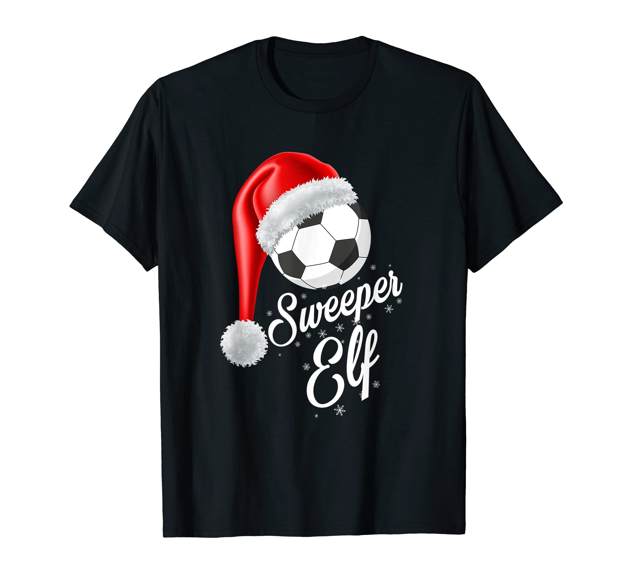 Soccer Elf Sweeper Soccer Player T-Shirt - Minimalist Print Unisex - T-Shirt, Sweatshirt, Hoodie