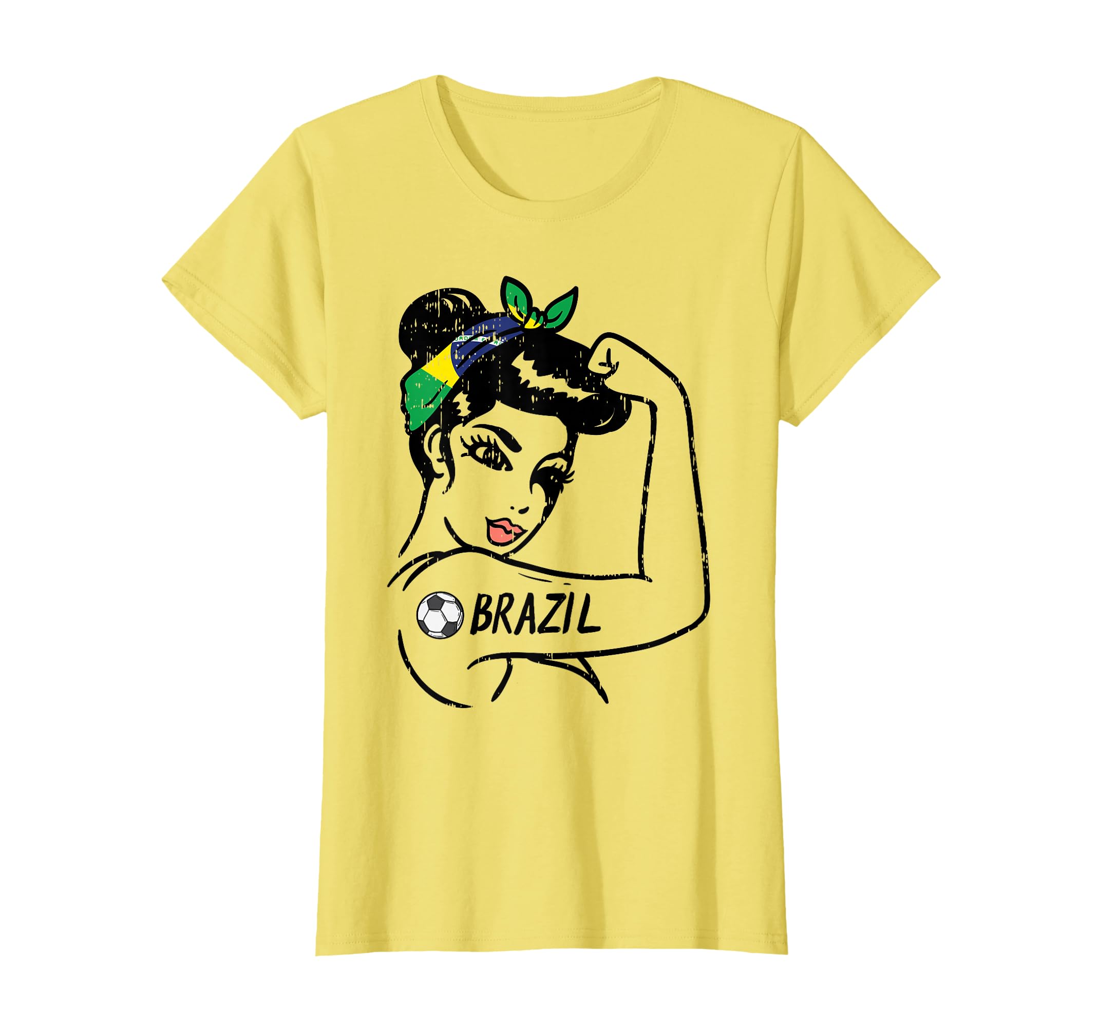 Unbreakable Brazilian Brazil Soccer T-Shirt - Custom Art Print for Adults - T-Shirt, Sweatshirt, Hoodie