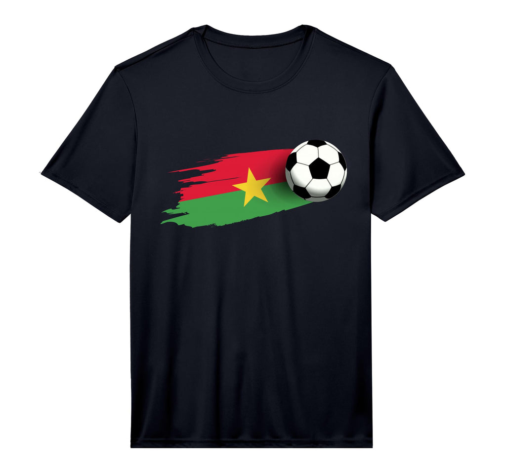 Mens Burkina Faso Flag Burkinese Soccer T-Shirt - Graphic Print Men Women - T-Shirt, Sweatshirt, Hoodie