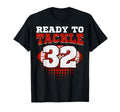 Football 32Nd Birthday Player T-Shirt - Fun Novelty Design for Adults - T-Shirt, Sweatshirt, Hoodie