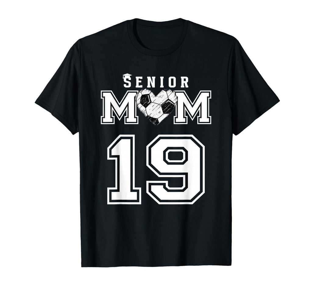Proud Senior Soccer Mom Custom Jersey T-Shirt - Graphic Print Unisex - T-Shirt, Sweatshirt, Hoodie