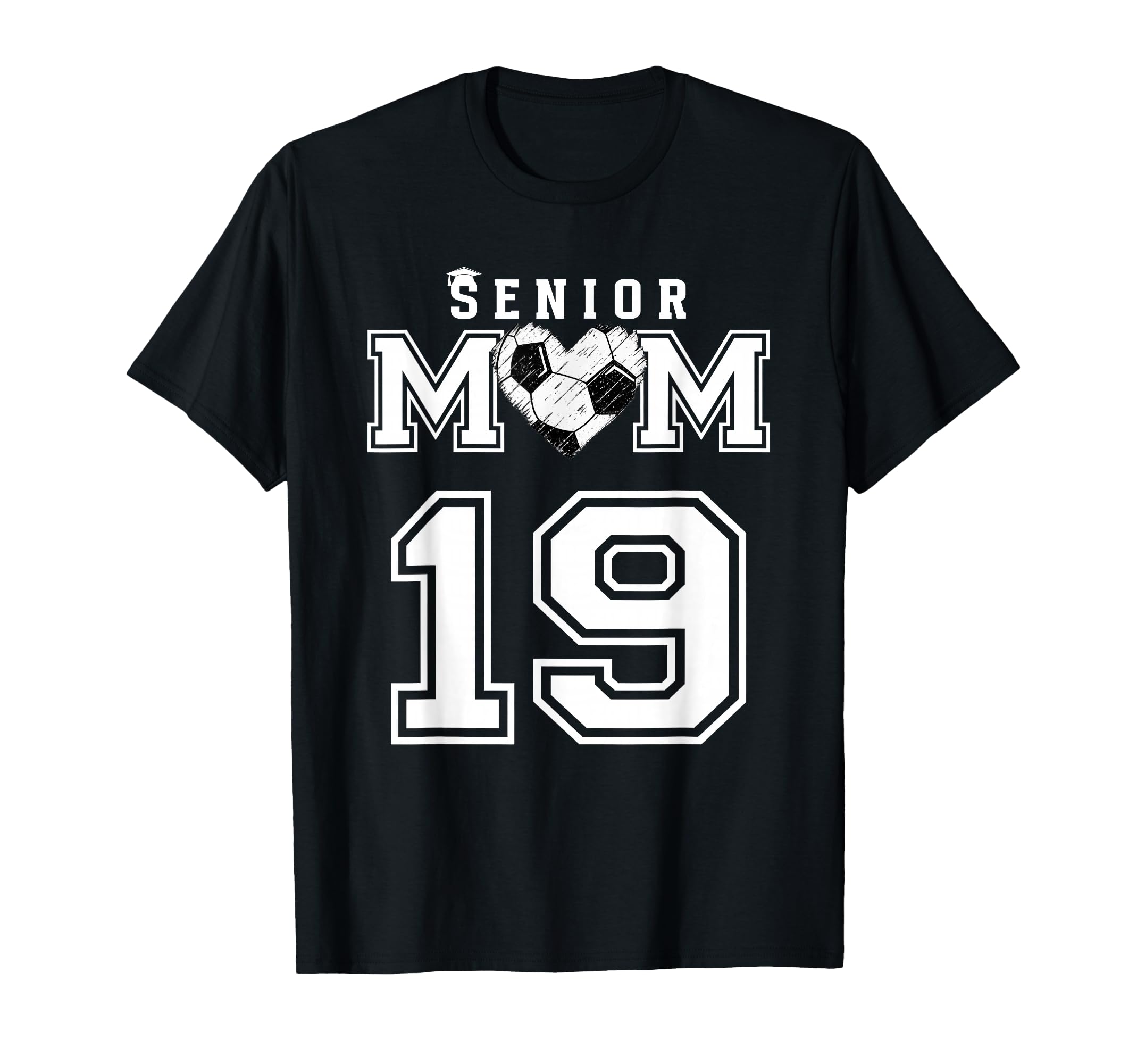 Proud Senior Soccer Mom Custom T-Shirt - Fun Novelty Design Men Women - T-Shirt, Sweatshirt, Hoodie