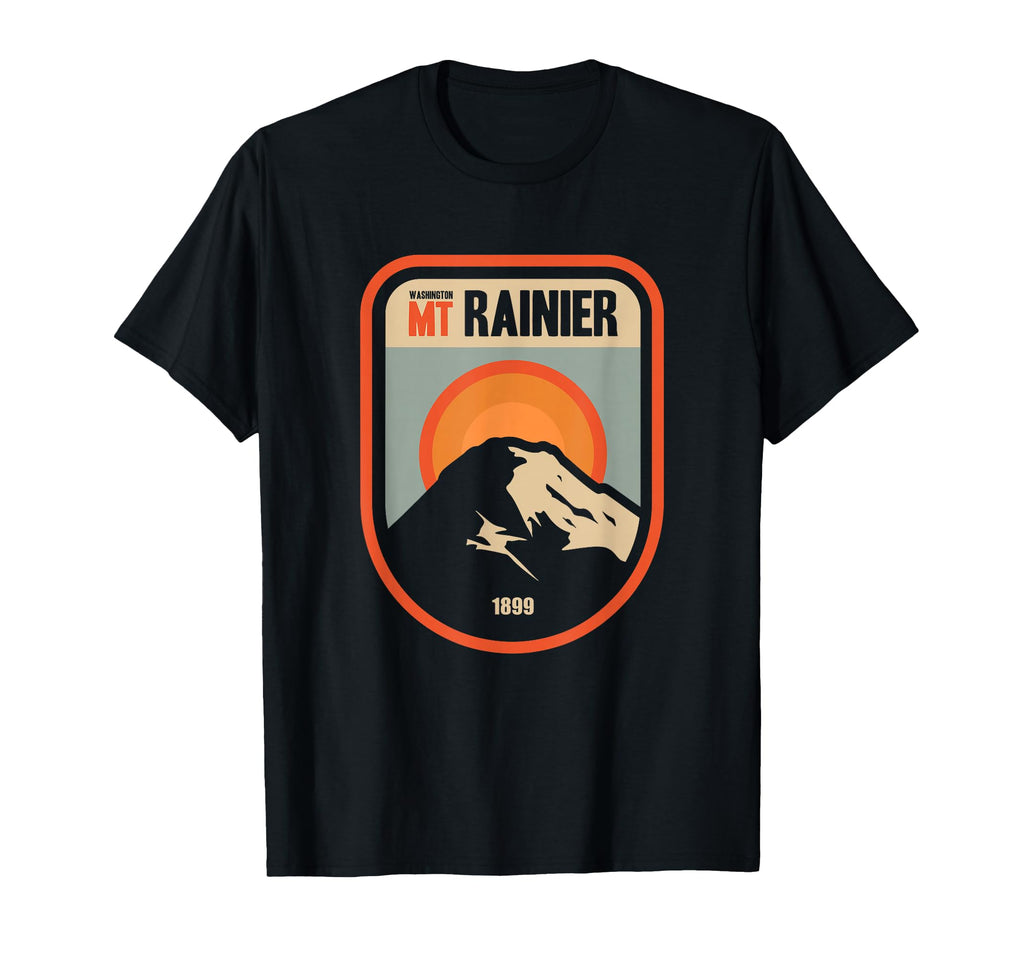 Washington Mount Rainier National T-Shirt - Novelty Apparel for Adults - T-Shirt, Sweatshirt, Hoodie