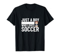 Soccer Player Just Who Loves Soccer T-Shirt - Minimalist Print for Adults - T-Shirt, Sweatshirt, Hoodie