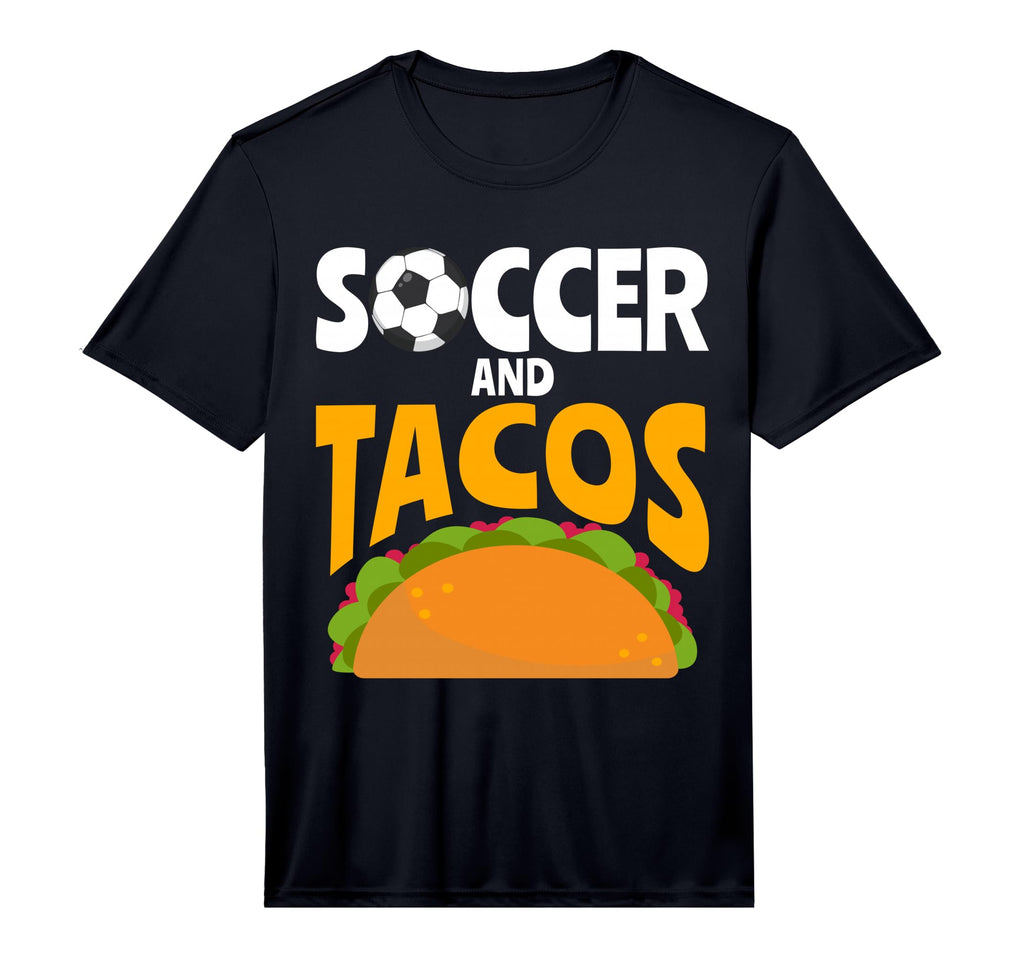 Mens Soccer And Tacos Mexican Food Love T-Shirt - Streetwear Style Unisex - T-Shirt, Sweatshirt, Hoodie
