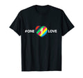 One Love Soccer Football Lgbtq Rights T-Shirt - Custom Art Print Unisex - T-Shirt, Sweatshirt, Hoodie