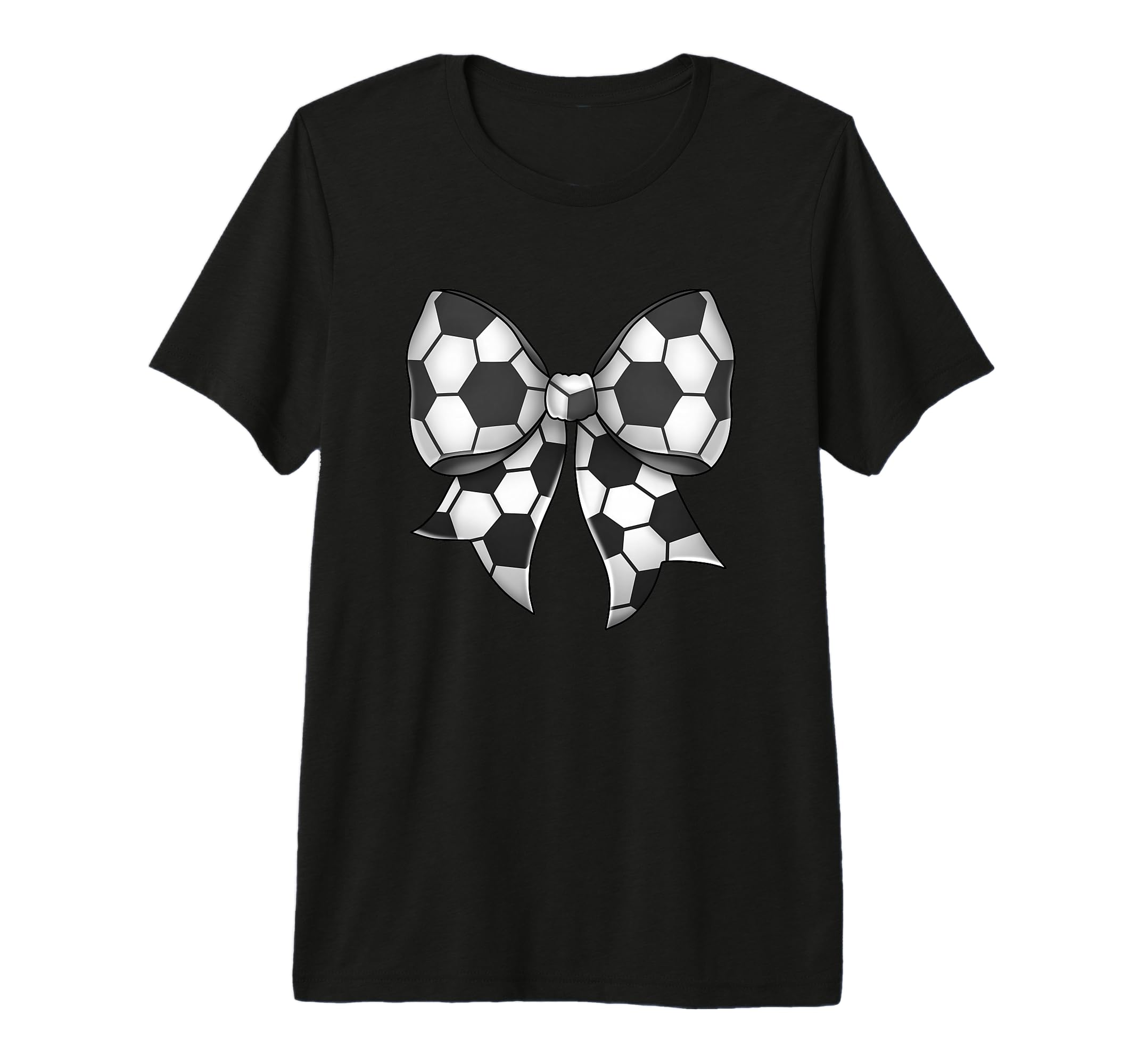 Soccer Sports Coquette Bow Tri Blend T-Shirt - Aesthetic Graphic Unisex - T-Shirt, Sweatshirt, Hoodie