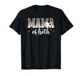 Mama Both Leopard Volleyball Soccer Mom T-Shirt - Custom Art Print Unisex - T-Shirt, Sweatshirt, Hoodie