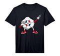 Dabbing Soccer Dominican Republic T-Shirt - Graphic Print for Adults - T-Shirt, Sweatshirt, Hoodie