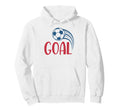 Goal Soccer Fan Training Soccer Practice Hoodie - Fun Novelty Design Unisex - T-Shirt, Sweatshirt, Hoodie