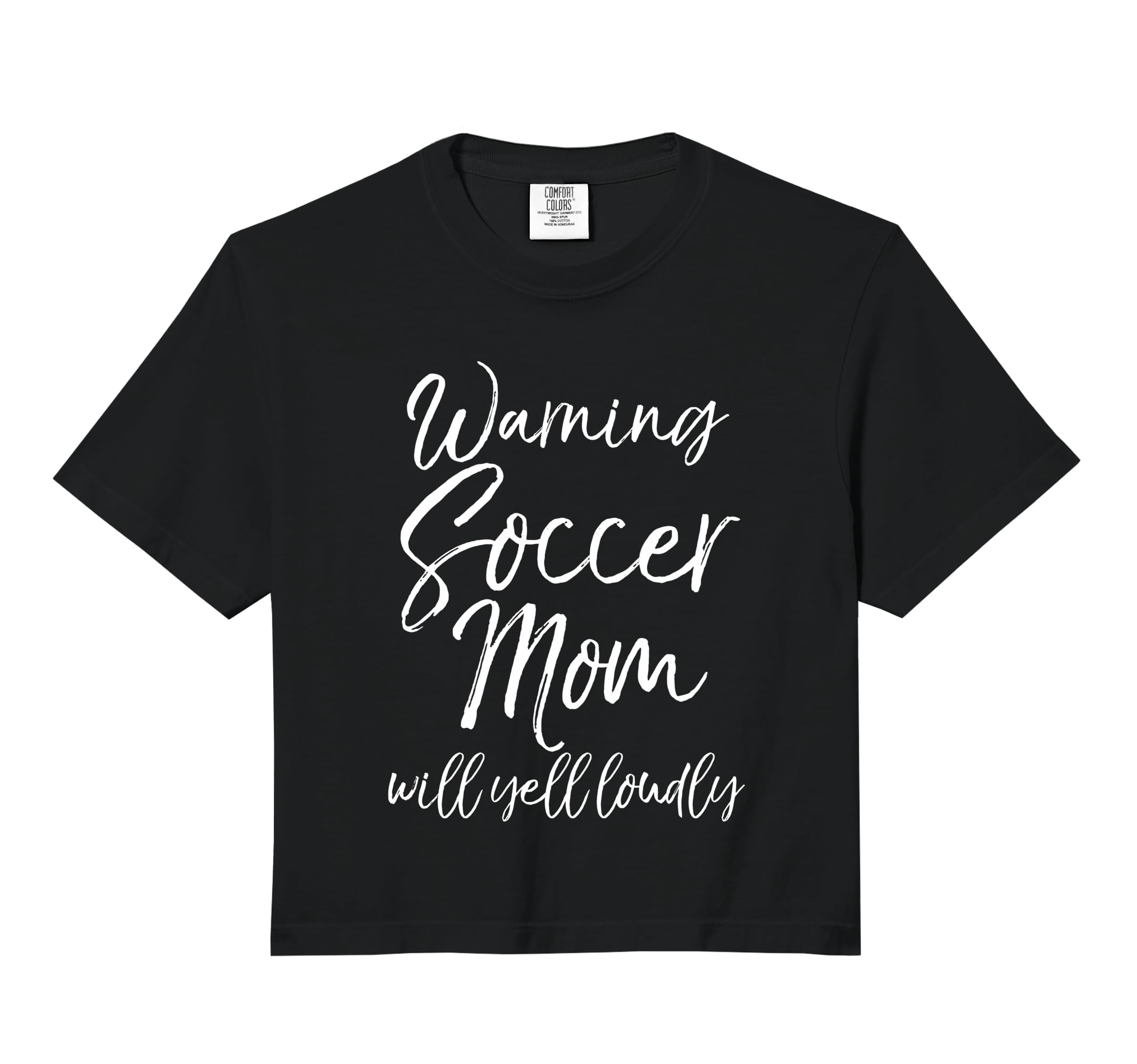 Funny Soccer Mom Gift Warning Soccer Mom T-Shirt - Trendy Graphic Unisex - T-Shirt, Sweatshirt, Hoodie