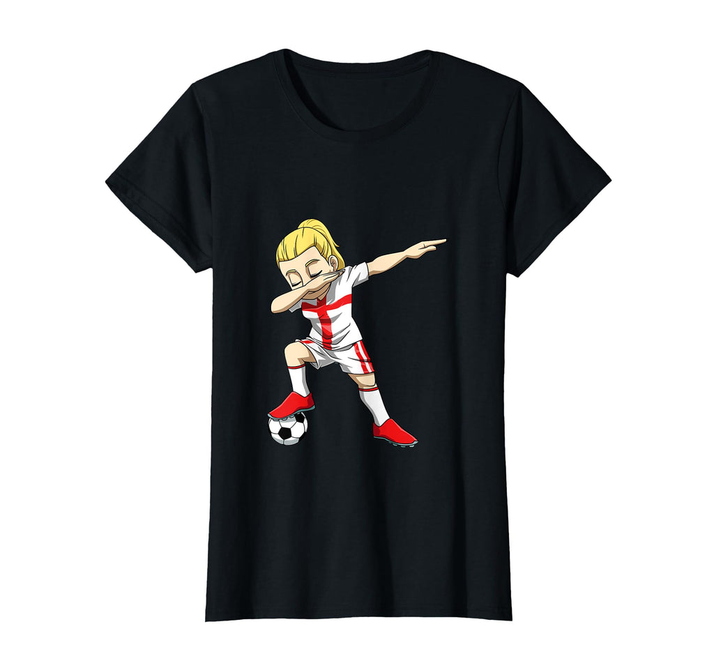 Dabbing Soccer England Womens Soccer T-Shirt - Novelty Apparel Unisex - T-Shirt, Sweatshirt, Hoodie