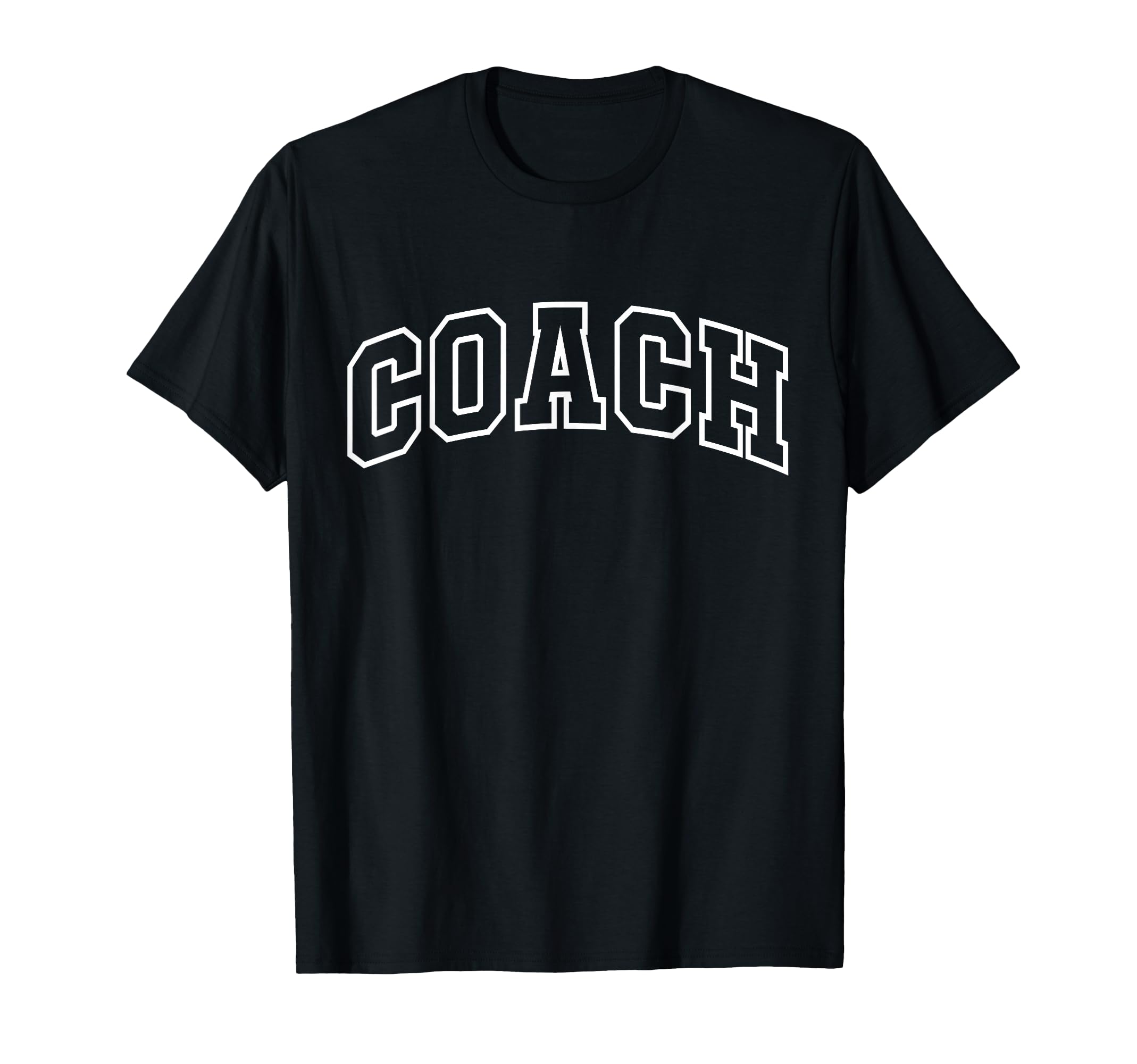 Coach Funny Athletic Lettering T-Shirt - Casual Everyday Wear for Adults - T-Shirt, Sweatshirt, Hoodie