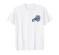 Motorcycle Racing Distressed T-Shirt - Custom Art Print Unisex - T-Shirt, Sweatshirt, Hoodie