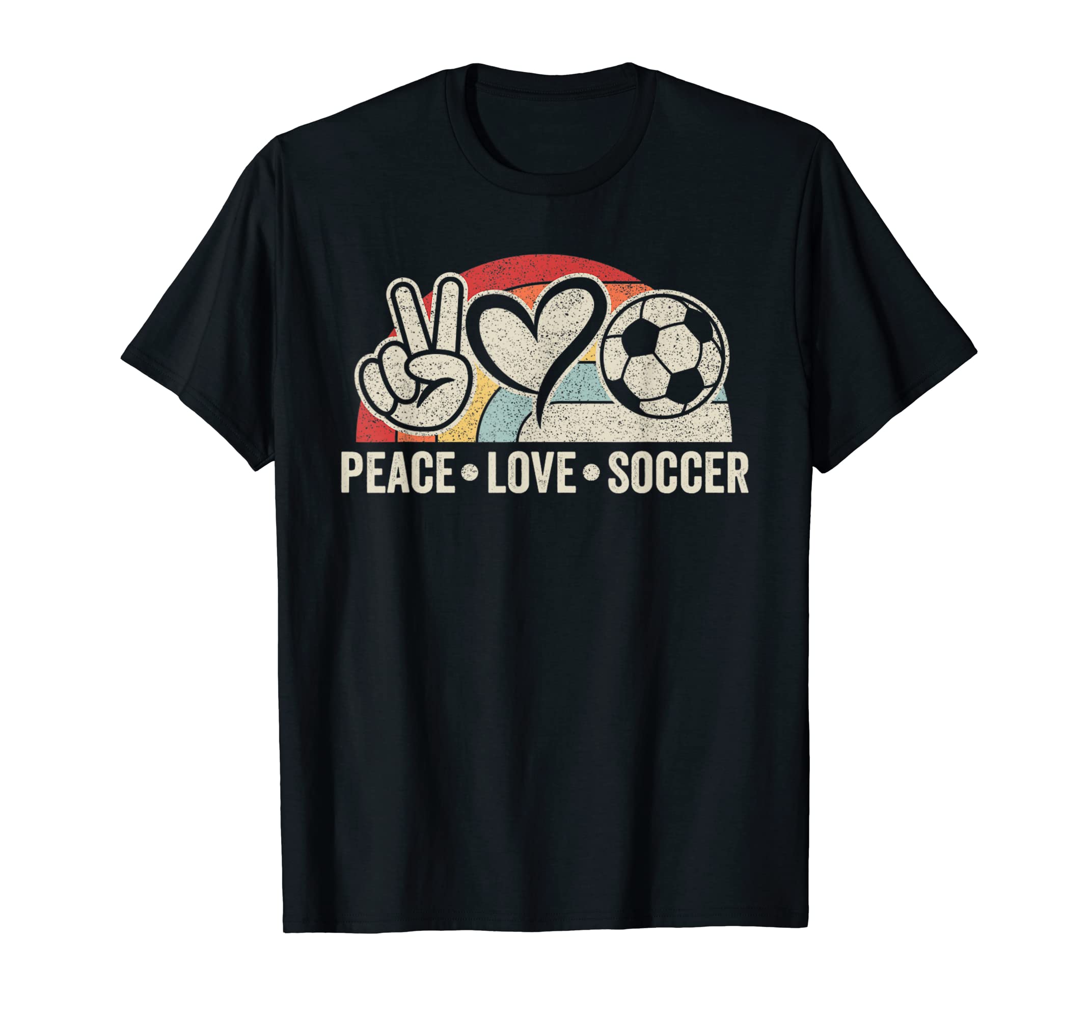 Peace Love Soccer T-Shirt - Streetwear Style Unisex - T-Shirt, Sweatshirt, Hoodie