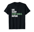 Goalkeeeper Soccer Goalie Eat Sleep T-Shirt - Minimalist Print Men Women - T-Shirt, Sweatshirt, Hoodie