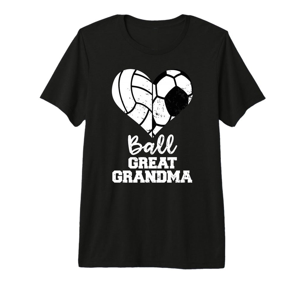 Ball Great Grandma Heart Funny T-Shirt - Casual Everyday Wear Unisex - T-Shirt, Sweatshirt, Hoodie