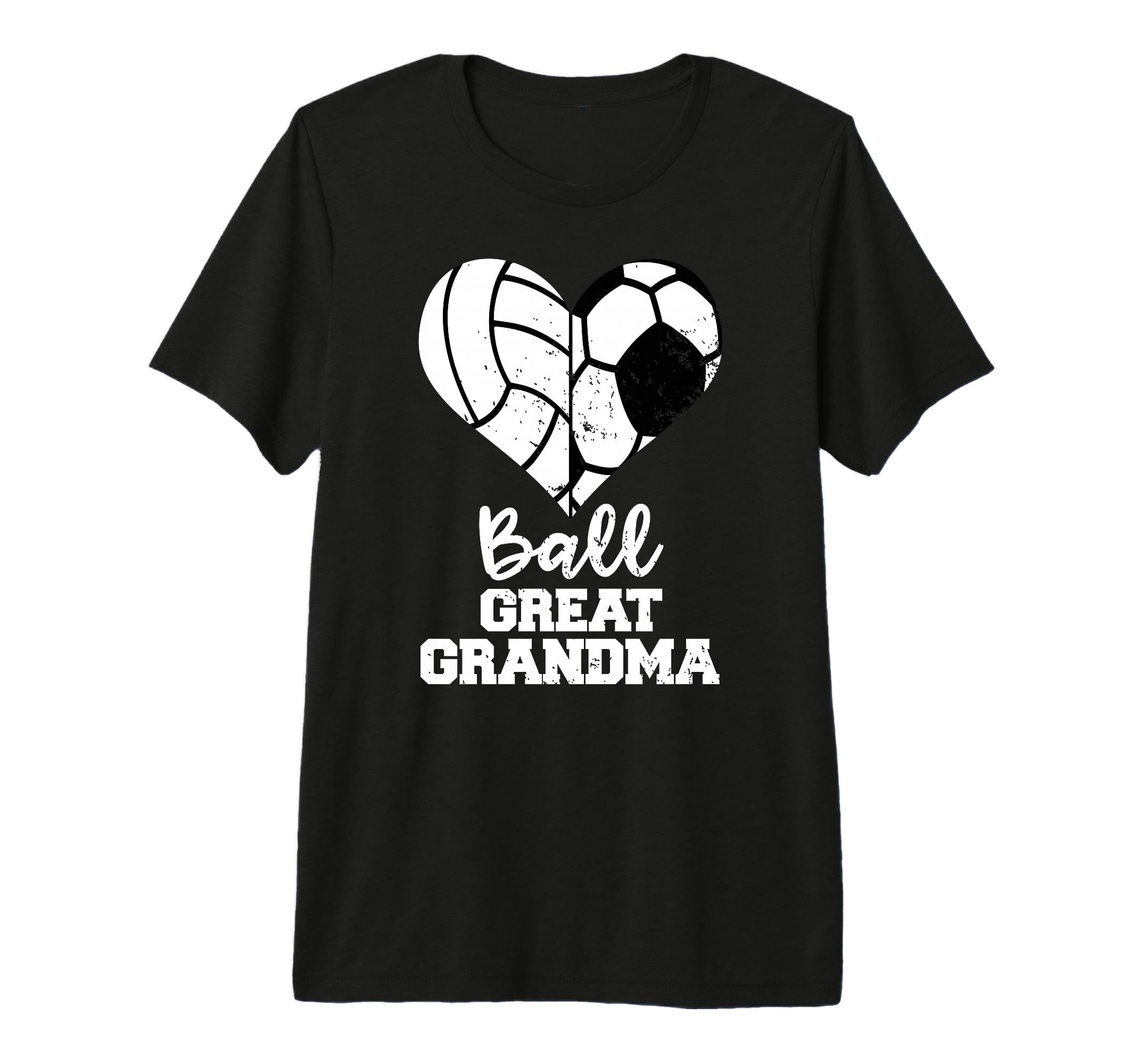 Ball Great Grandma Heart Funny T-Shirt - Casual Everyday Wear Unisex - T-Shirt, Sweatshirt, Hoodie