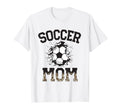 Womens Soccer Leopard Mom Soccer Mom T-Shirt - Aesthetic Graphic Men Women - T-Shirt, Sweatshirt, Hoodie